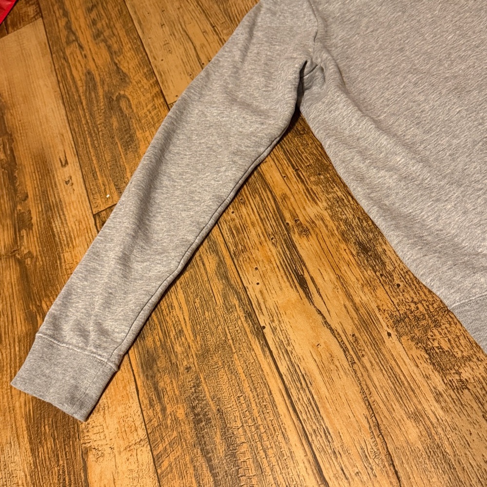 Nike Heather Gray Pullover Hoodie - Picture 9 of 10
